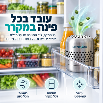 דנטורה – הפתרון המתקדם לנטרול ריחות במקרר