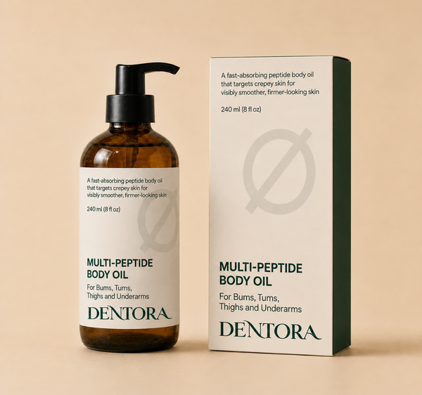 בקבוק שמן הגוף Dentora